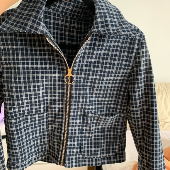 Corduroy blue jacket - Picture 2 of 3